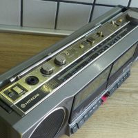 Изключително рядък Стерео касетофон Hitachi TRK-W4W(1984) Made in Japan, снимка 4 - Радиокасетофони, транзистори - 45948644