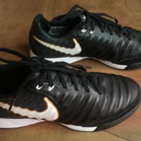NIKE TIEMPO X Leather Football Boots Размер EUR 40,5 / UK 6,5 за футбол естествена кожа 156-14-S, снимка 1 - Спортни обувки - 45289292