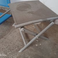 табуретка сгъваема, сгъваем стол, алуминиева , снимка 4 - Къмпинг мебели - 45522954