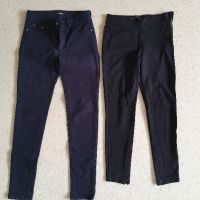 2 Черни панталона S-размер Zara и Pinko, снимка 1 - Панталони - 45254724