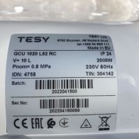 Бойлер TESY 10 литра,чисто нов,бързонагряващ, снимка 5 - Бойлери - 45830436