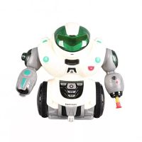 ✨Детски танцуващ робот с 3D светлини и оръжие с пара, снимка 2 - Музикални играчки - 45540096