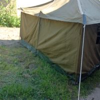 Военна офицерска палатка с гумиран под, снимка 6 - Екипировка - 45545295