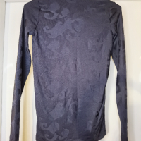 Черно релефно поло Corso Italia, снимка 17 - Блузи с дълъг ръкав и пуловери - 44956083