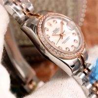 Дамски часовник Rolex Lady-Datejust с автоматичен механизъм, снимка 7 - Дамски - 45110239