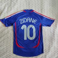 France x # Zidane 06/07 Home Shirt, S, снимка 1 - Спортни дрехи, екипи - 45399793