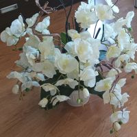 Изкуствена орхидея , снимка 4 - Изкуствени цветя - 46111418