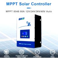 MPPT соларен контролер 100А – 12V 24V 36V 48V вход до 150v, снимка 5 - Друга електроника - 45885191