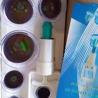 Комплект физиотерапевтични вакуумни чаши за вендузи, снимка 1 - Масажори - 45146989