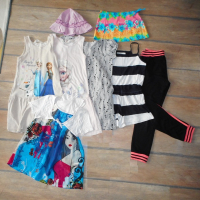 Лот oт много дрехи за момиче 6 - 9 год + подарък, снимка 1 - Детски комплекти - 44944542