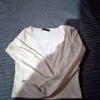 Сив суичър на Zara ,нова къса блузка и горнище на пижама , снимка 7 - Суичъри - 45456933