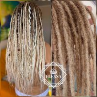 👑 💗Двойни Расти / Дредове за Коса Дизайн - Double Ended Dreadlock , Ръчно Плетени Расти КОД : 0285, снимка 1 - Аксесоари за коса - 45340927