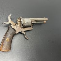 Френски револвер Лефуше. №5529 , снимка 3 - Антикварни и старинни предмети - 46185630