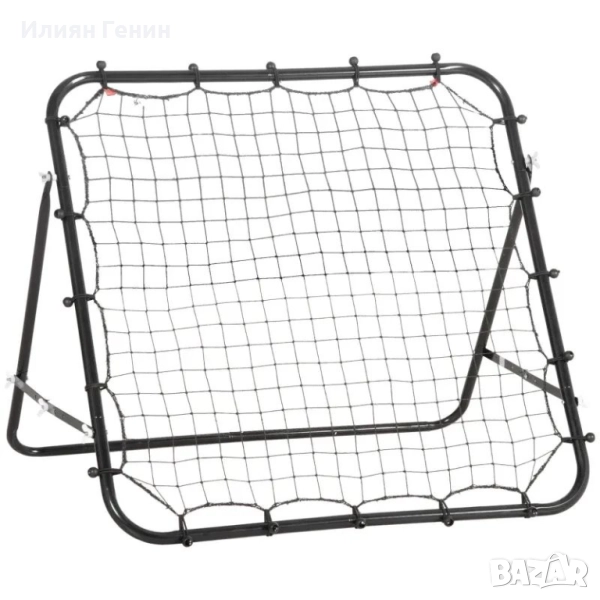 HOMCOM Отскок за футбол, 84 x 84 см , снимка 1