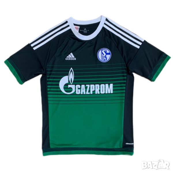 Оригинална тениска Adidas x Schalke 04🇩🇪 | XS размер мъжко, снимка 1