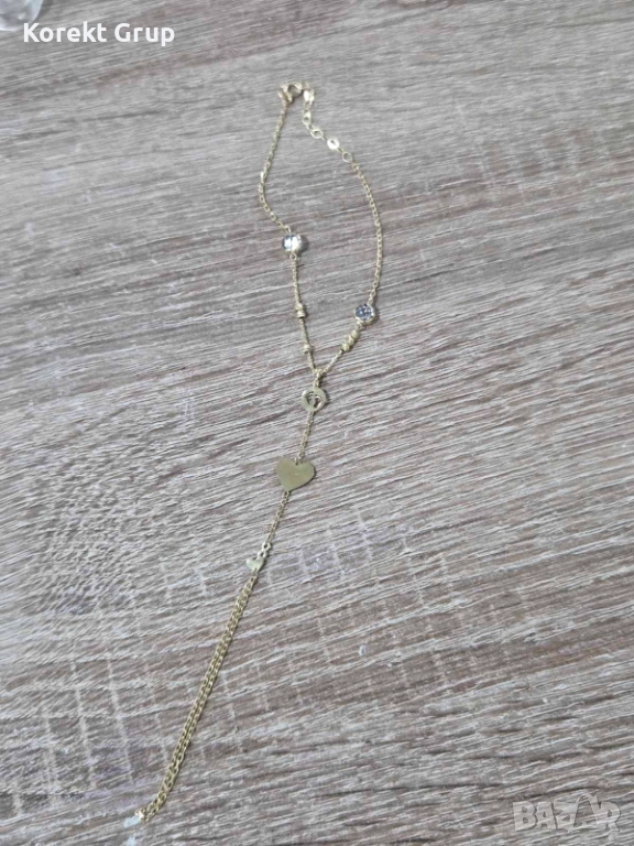 Златна гривна дамска, снимка 1