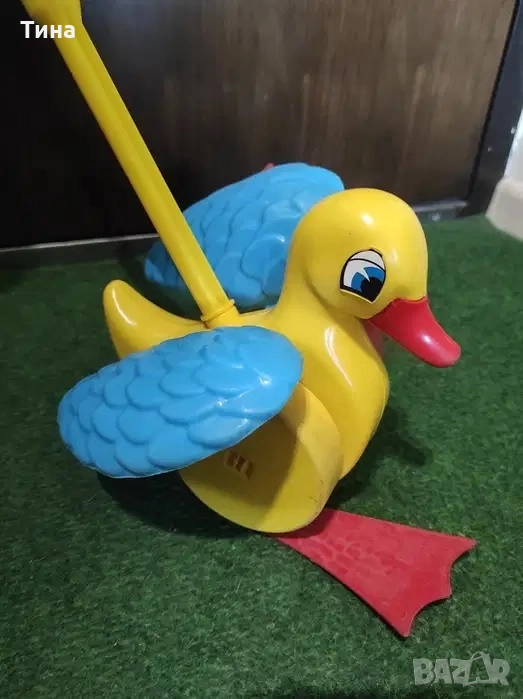 Играчка за бутане - пате Quercetti quack & flap, снимка 1
