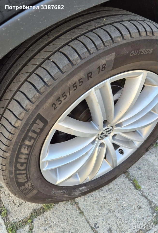 18 Тiguan 235 55 18 Мichelin, снимка 1