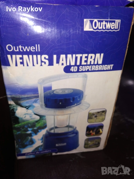 Туристическа лампа на батерии Outwell, снимка 1