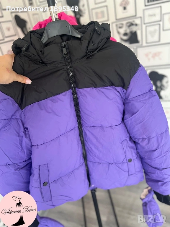 Топъл модел яке в комплект с ръкавички, снимка 1