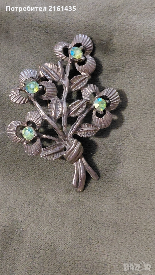 Прекрасна ретро брошка , снимка 1