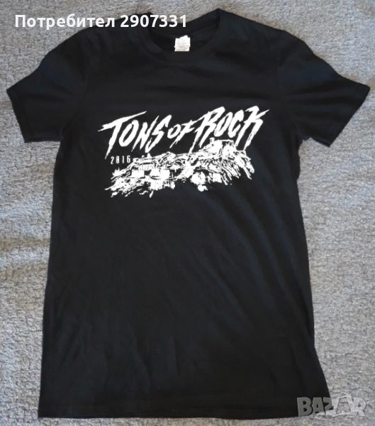 Тениска Tons of Rock Fest 2016. Официален продукт, снимка 1
