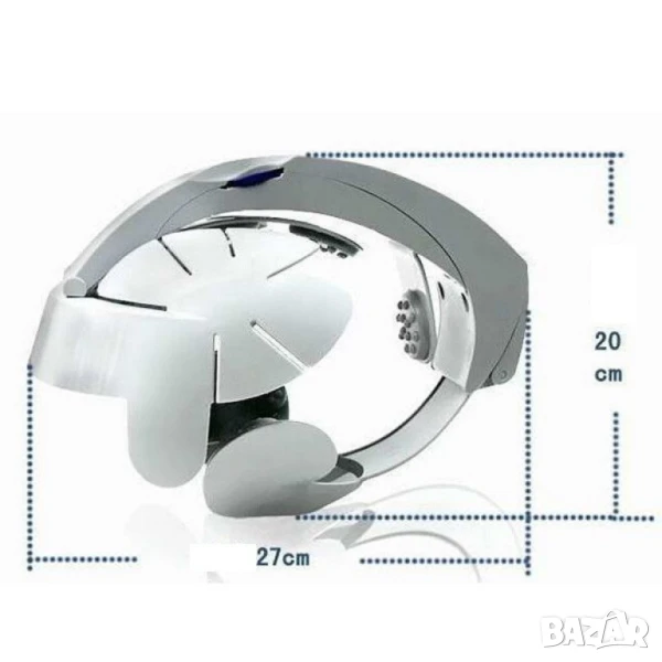 Вибриращ масажор за глава и скалп, снимка 1