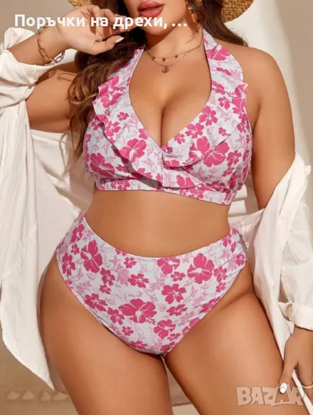 3ХЛ цветен бански, снимка 1