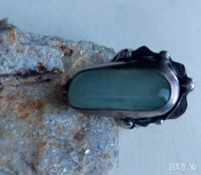 сребърен пръстен , снимка 1