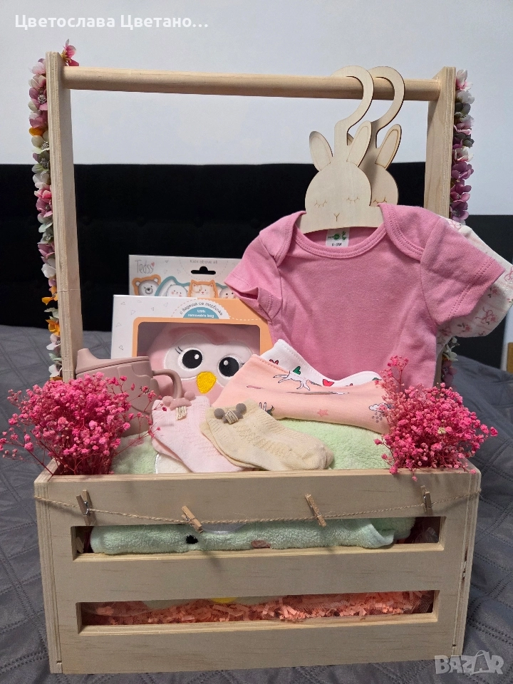 Бебешко гардеробче за момиченце, снимка 1