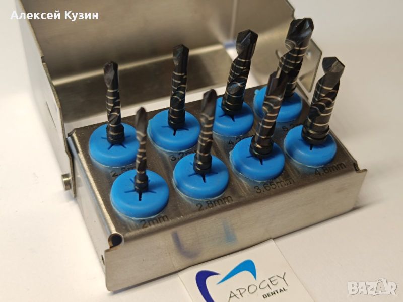 Хирургични бормашини за импланти (фрези) ApogeyDental KIT-0011, снимка 1