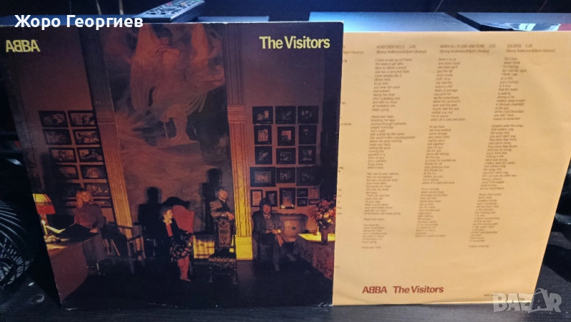 ABBA , АББА - *The VISITORS* 1981 UK като нова, снимка 1