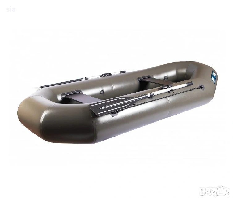 НАДУВАЕМА ГРЕБНА ЛОДКА ЗА РИБОЛОВ 240 СМ. AQUA STORM MK 240, снимка 1