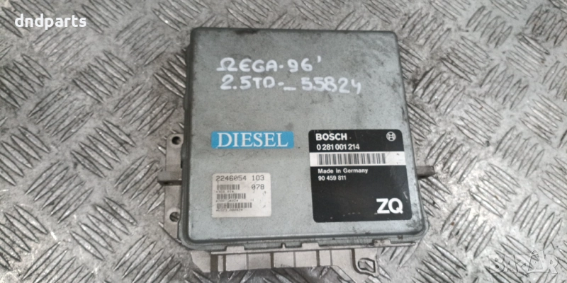 Компютър Opel Omega 2.5TD 1996г. 0281001214 90459811 , снимка 1