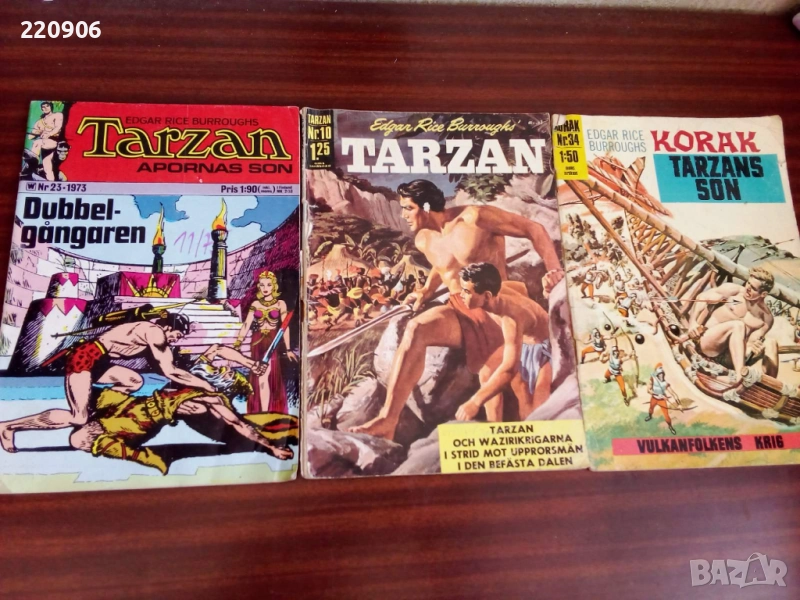 Комикси Tarzan / Korak Sweden, снимка 1