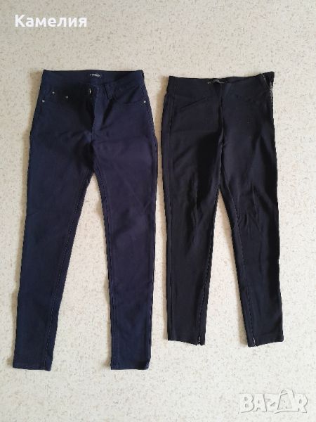 2 Черни панталона S-размер Zara и Pinko, снимка 1
