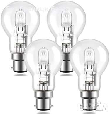 Нови 4 броя B22 A55 100W Халогенни Крушки Dimmable, 2700K, 862lm осветление дом, снимка 1