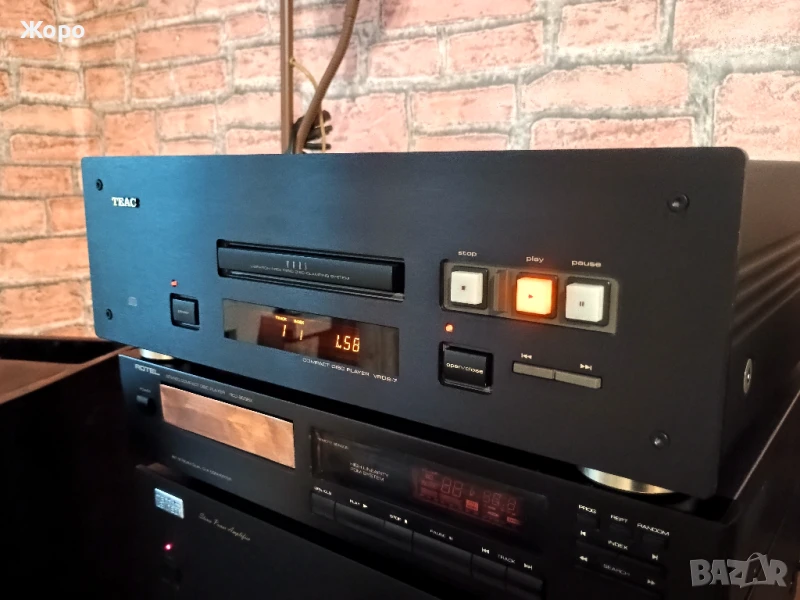 ⏯️Клип. Tеаc VRDS7 4х 20bit 2x Philips SAA7350GP dual dacs, снимка 1