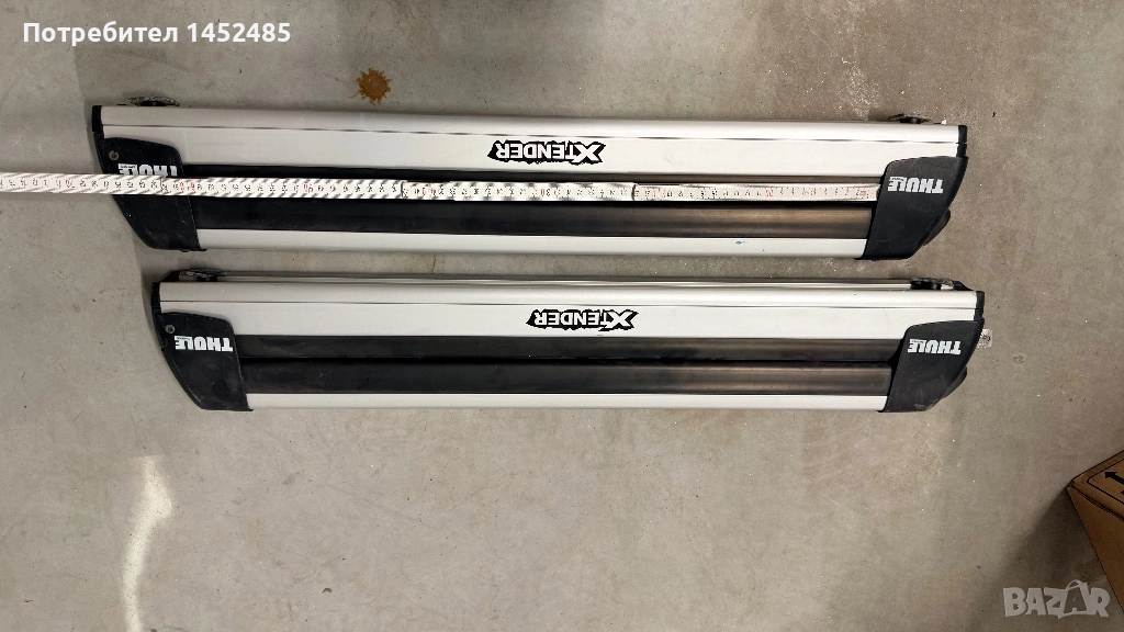 Thule тюле ски сноуборд багажник, снимка 1