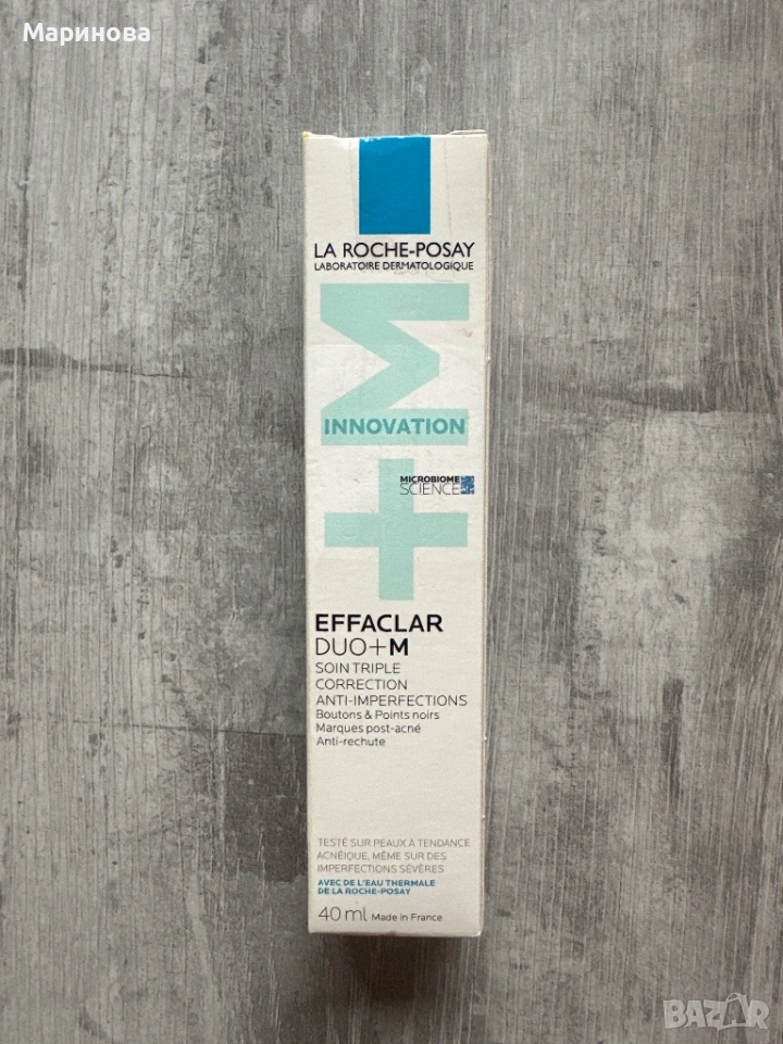Нов! La roche-posay Effaclar DUO+M, снимка 1