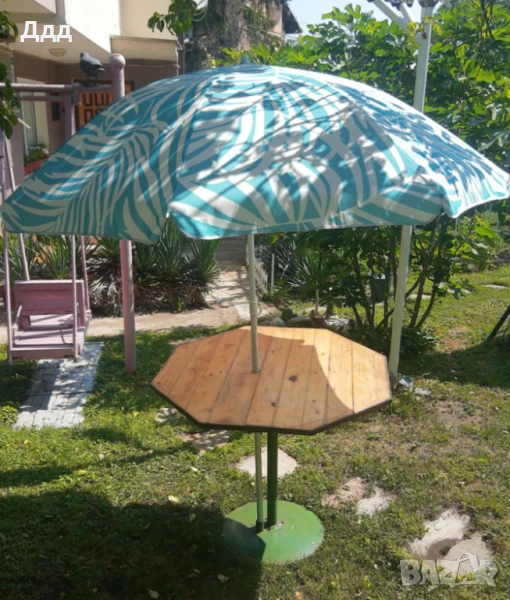 Дървена маса за градина/тераса, снимка 1