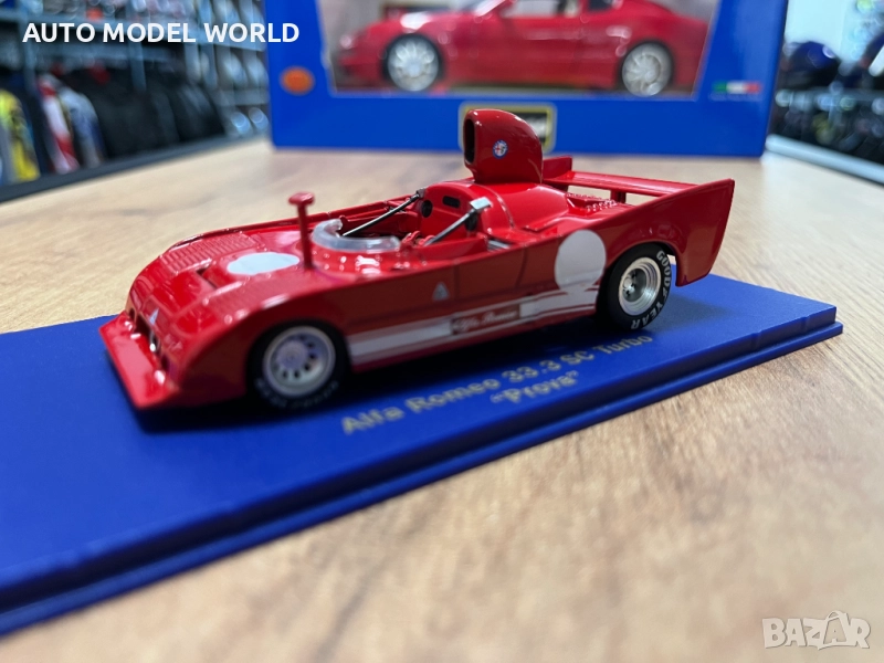 Колекционерски модел количка MODEL MAX ALFA ROMEO SC TURBO 1:43, снимка 1