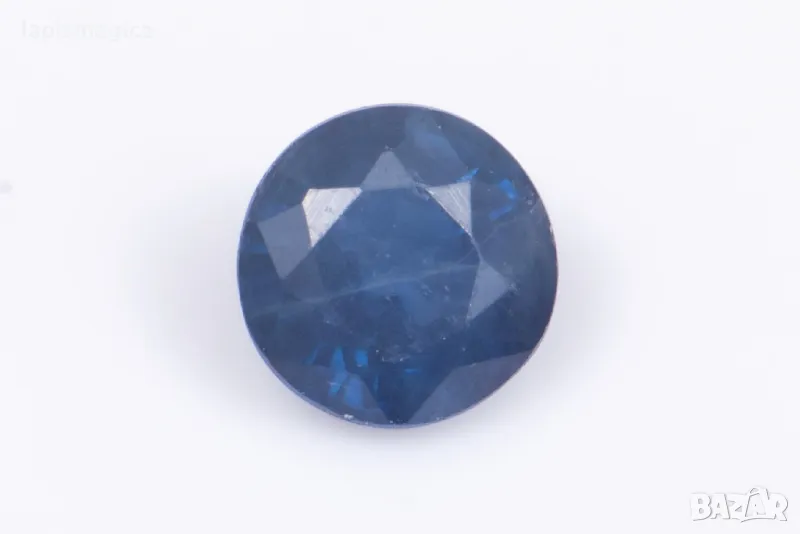 Син сапфир 0.31ct 3.6mm нагряван кръгла шлифовка #5, снимка 1