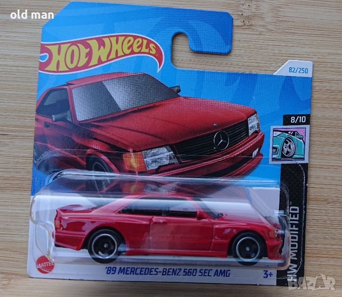 Hot Wheels HW MODIFIED '89 MERCEDES-BENC 560 SEC AMG, снимка 1