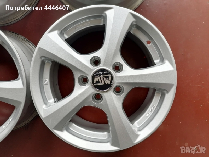 Джанти 15" 5х112 VW, Skoda, Seat, Audi, снимка 1