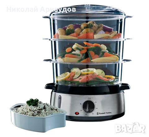 Уред за готвене на пара Russell Hobbs Cook Home, снимка 1