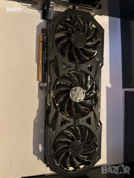 Видео карта GIGABYTE GeForce GTX 970 4GB G1 Gaming, снимка 1