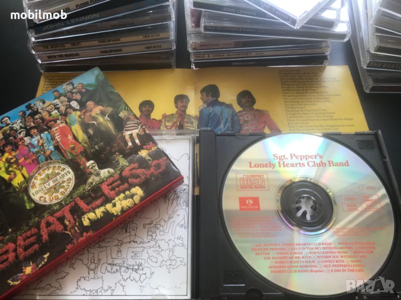 CD The Beatles – Sgt. Pepper's Lonely Hearts Club Band CDP 7 46442 2, снимка 1