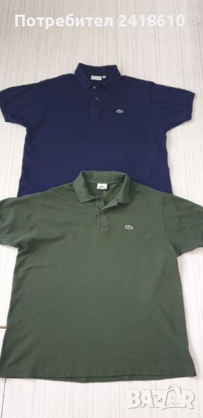 Lacoste Pique Cotton Mens Size 8 - 3XL ОРИГИНАЛ! 2бр. Мъжки Тениски!, снимка 1