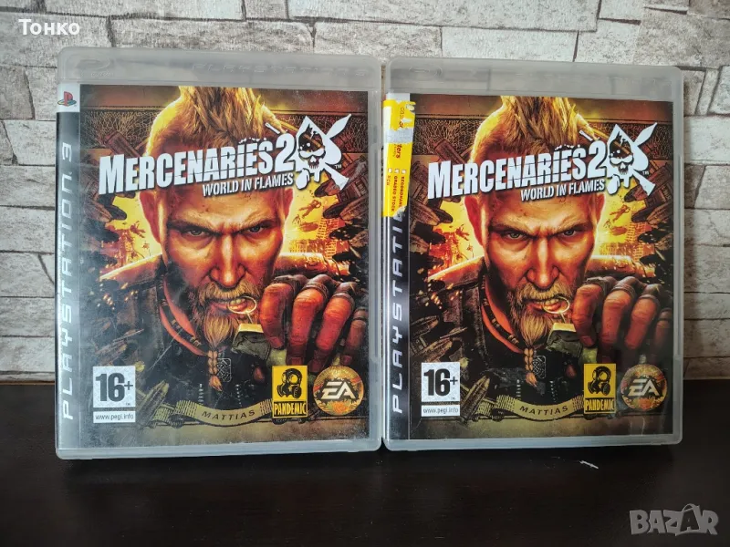 Playstation 3/PS3 Mercenaries 2 World in Flames , снимка 1